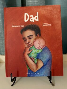 Dad Children's Picture Book - Red Cover